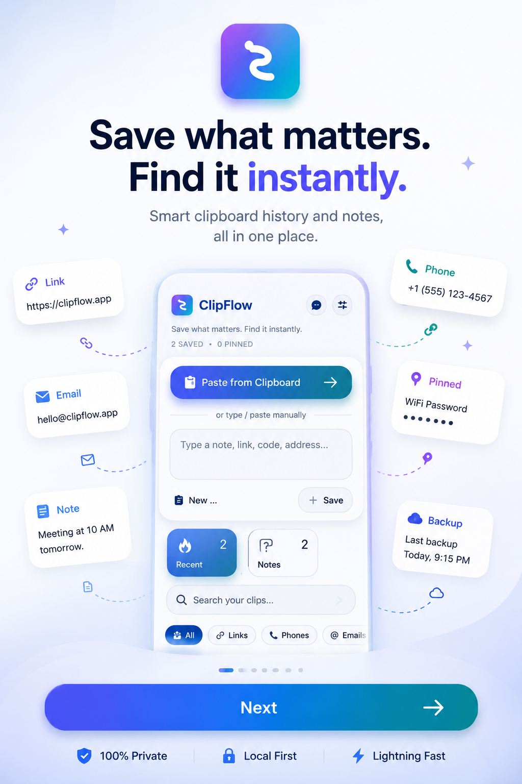 ClipFlow preview