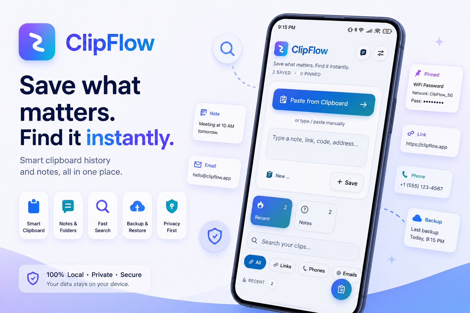 ClipFlow hero